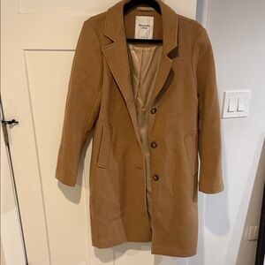 Abercrombie & Fitch Camel Coat
